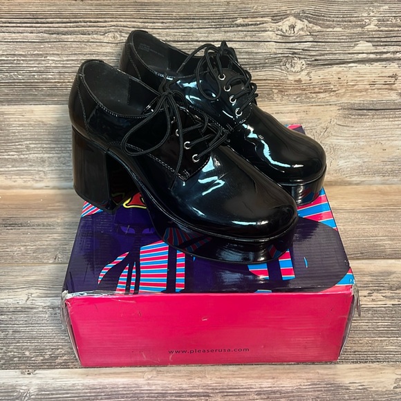 Funtasma Other - Funtasma by Pleaser Men's Jazz-02 Platform Oxford Size Small 8/9